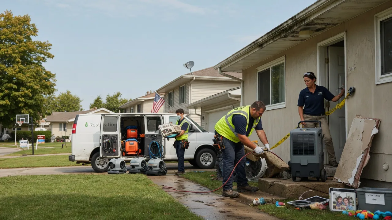 Water Damage Restoration in Guntown, MS near me